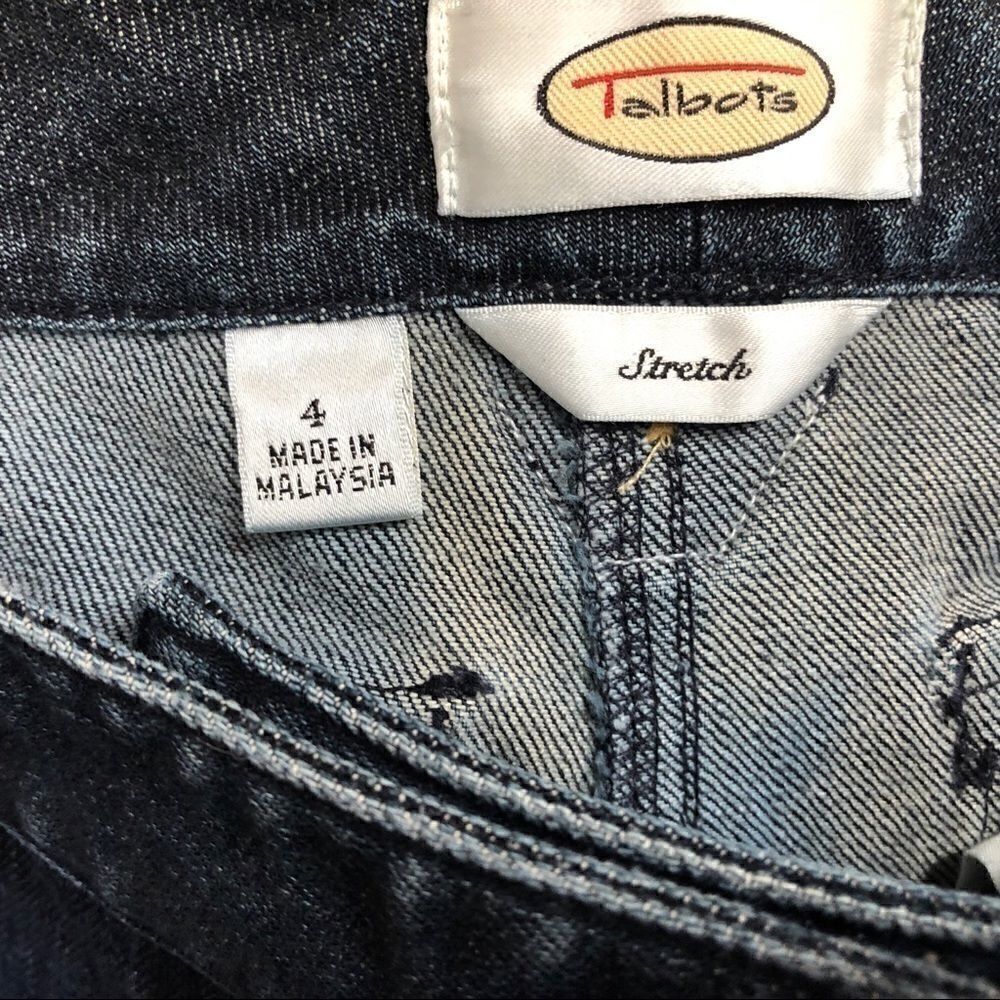 Classic Talbots Stretch Jeans Size 4!! - Picture 3 of 7